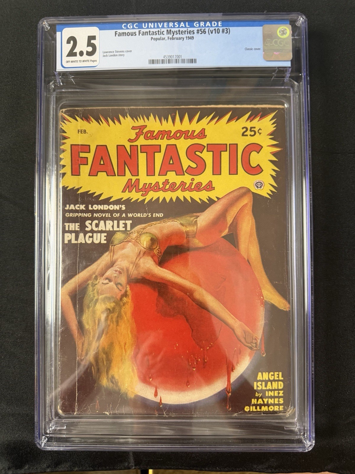 Famous Fantastic Mysteries #56 1949 CGC 2.5 Classic Cover Lawrence Stevens GGA