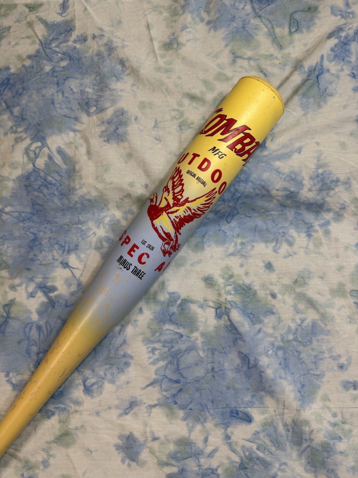 2026 custom Combat MFG Spec A1 OUTDOORS BIG BARRELS Alloy BBCOR 32in 29oz (-3)