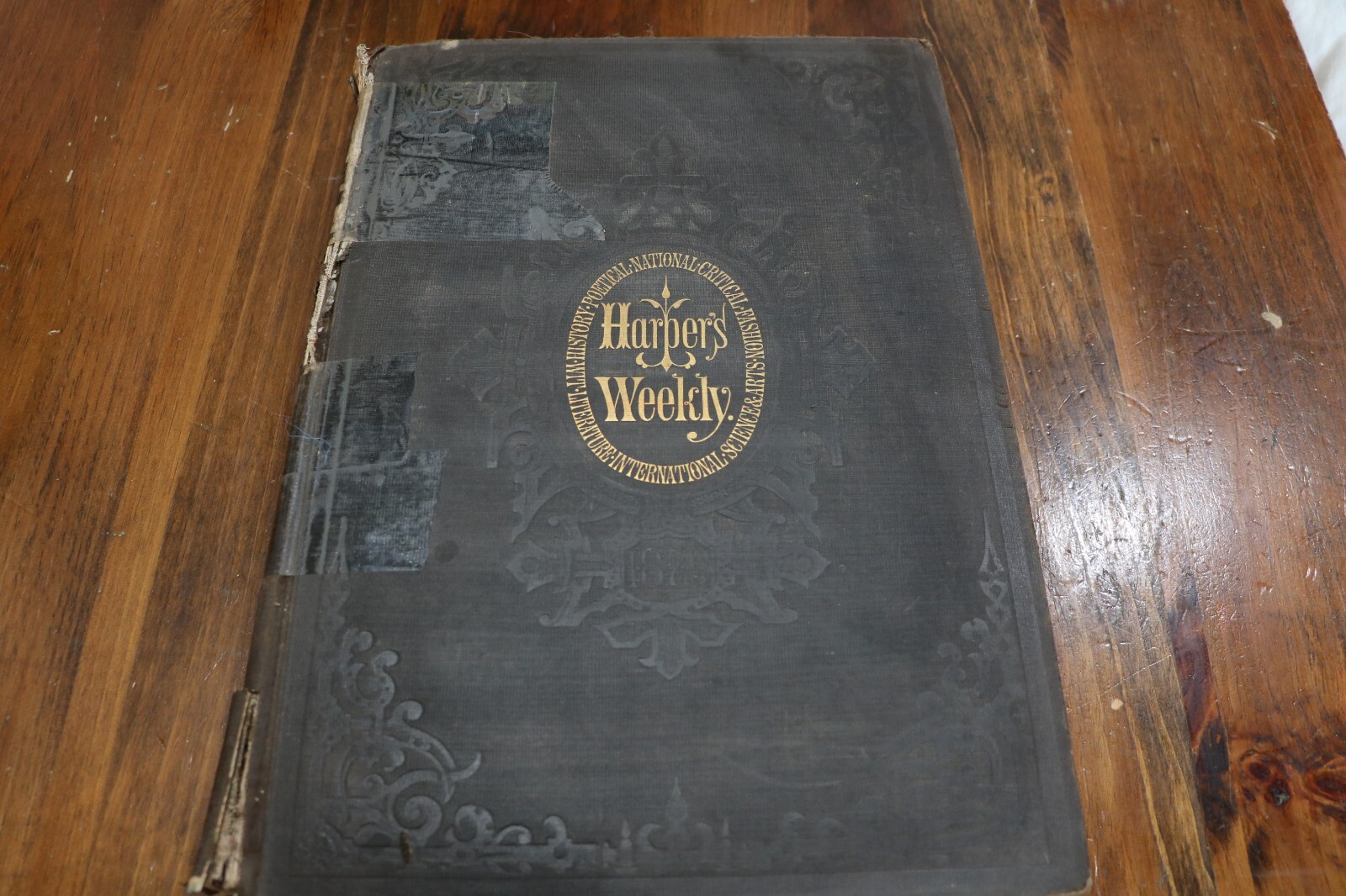 Harper\'s Weekly Bound 1879 Annual -Complete Issues- Thomas Nast Merry Christmas Harper\'s Weekly Bound 1879 Annual -Complete Issues- Thomas Nast Merry Christmas