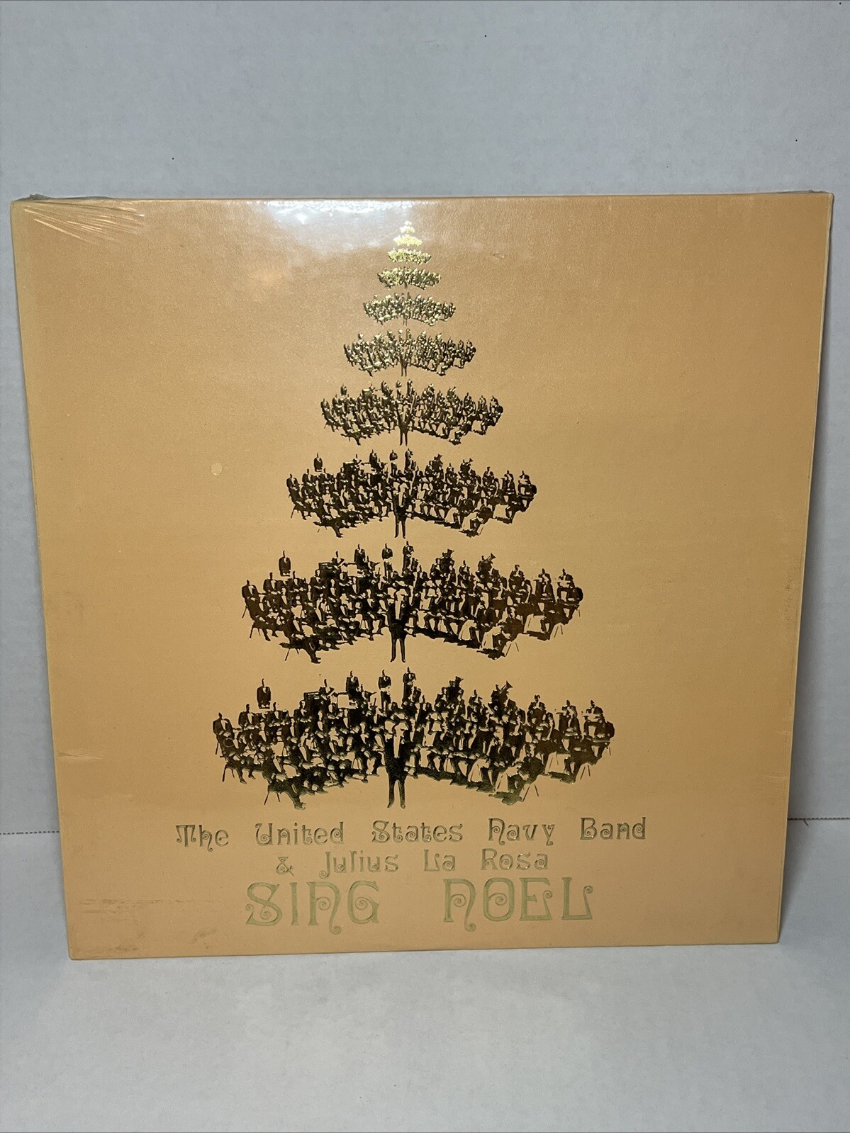 VTG 1950s The US Navy Band & Julius La Rosa - Sing Noel SEALED NEW RARE XMAS HTF