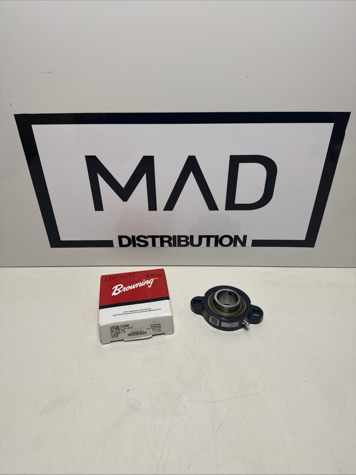 BROWNING VF2S-119M 2-BOLT FLANGE MOUNT BEARINGS 1-3/16\'\' 