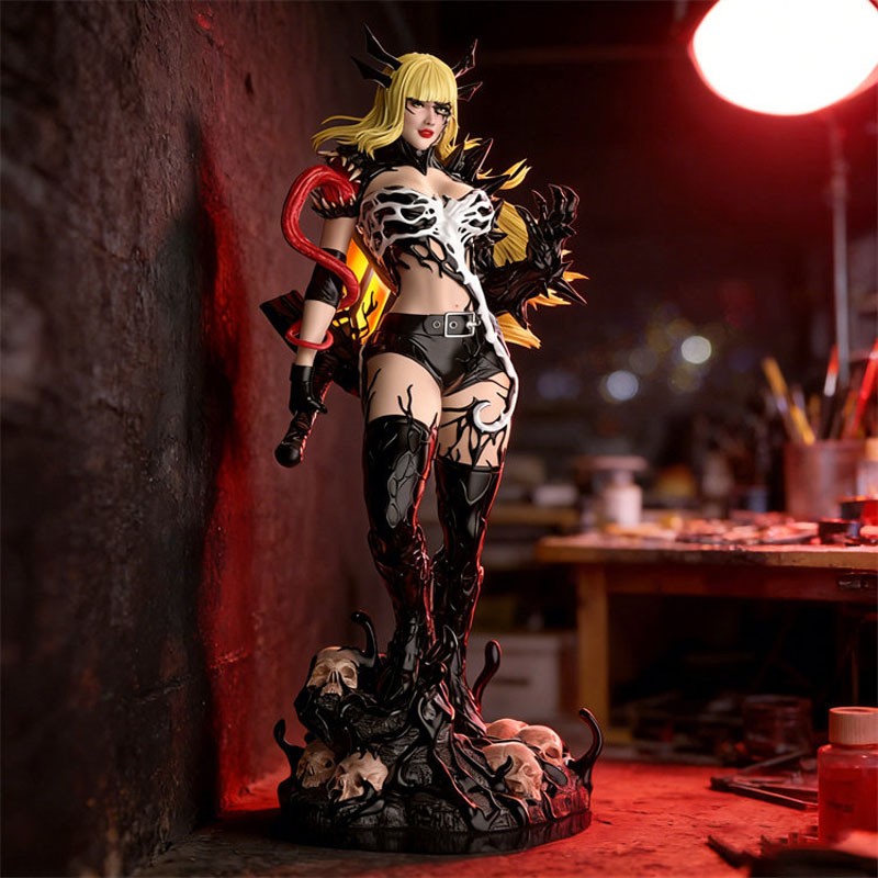 Venomized Magik 1/8 24cm 3D Print Figure Model Kit Unpainted Unassembled GK
