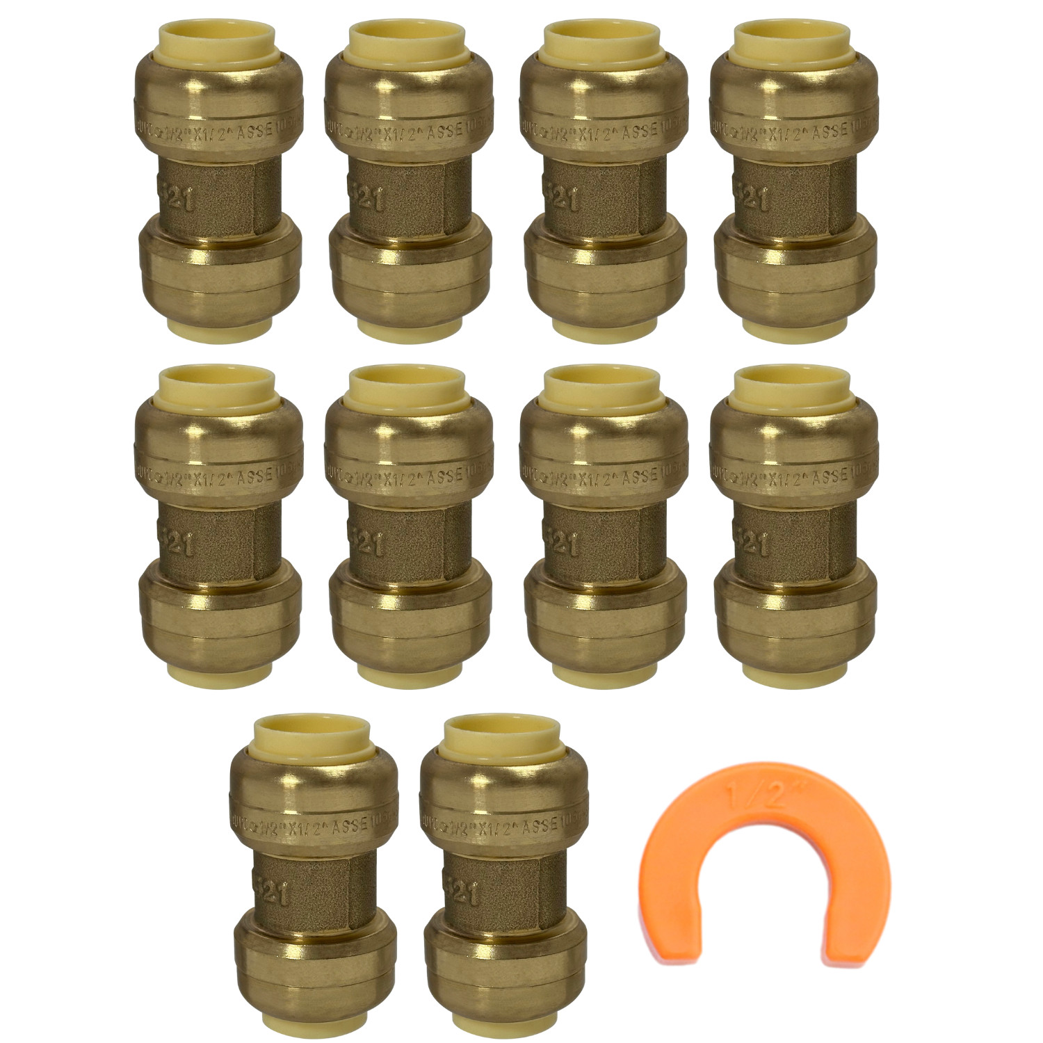 10 Pack 1/2