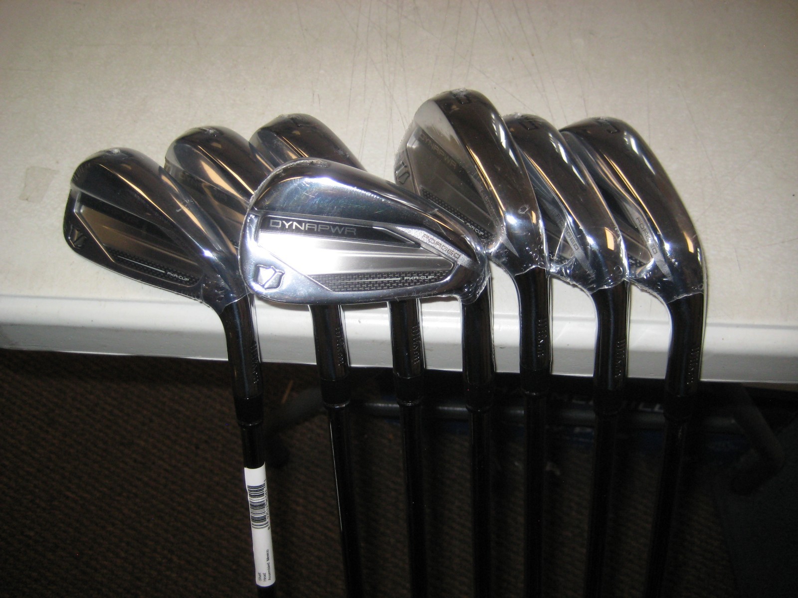 NEW 2026 Wilson Staff Dynapower Forged iron set 5 thru pw,gw Steel Stiff Men RH
