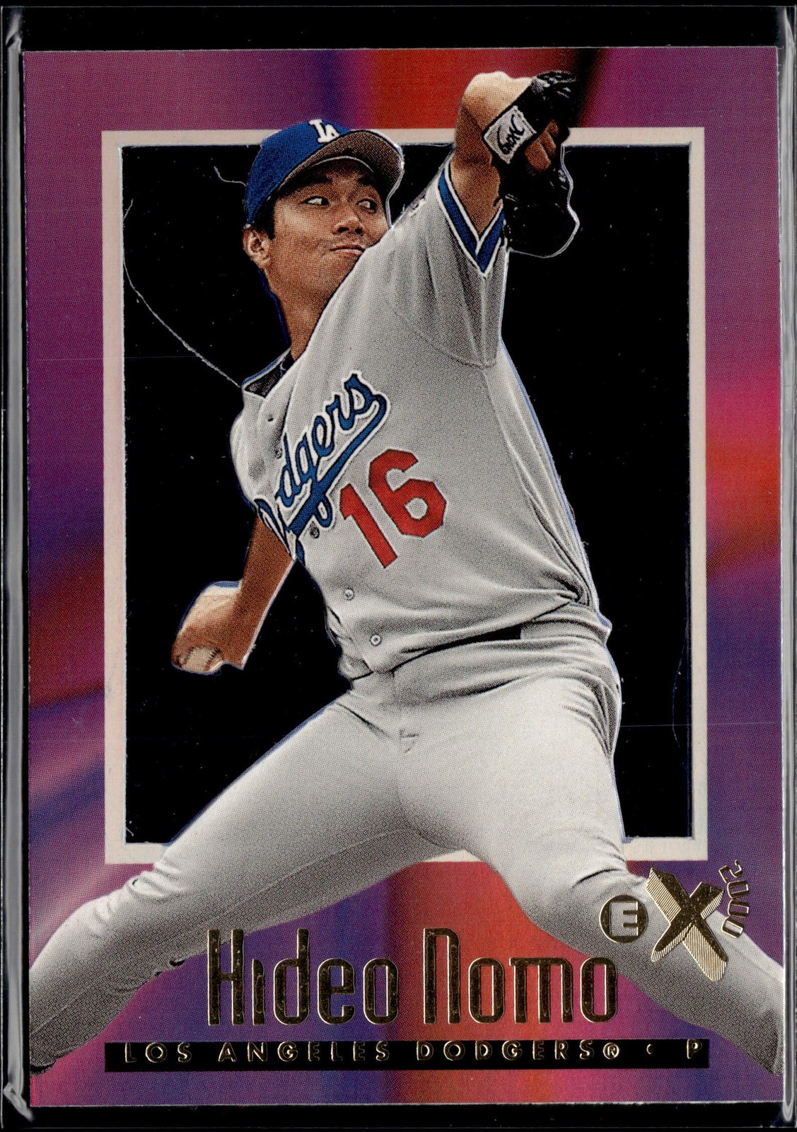 1997 SkyBox E-X2000 #81 Hideo Nomo 1997 SkyBox E-X2000 #81 Hideo Nomo