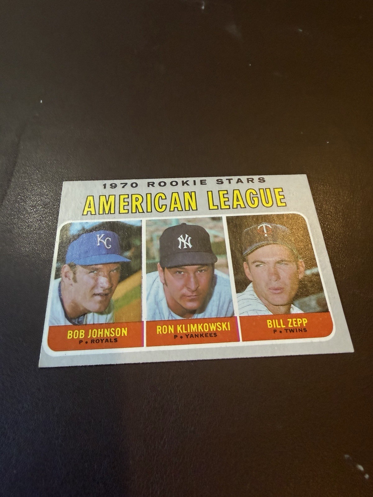 1970 Topps - High # Bob Johnson, Ron Klimkowski, Bill Zepp #702 (RC) 1970 Topps - High # Bob Johnson, Ron Klimkowski, Bill Zepp #702 (RC)