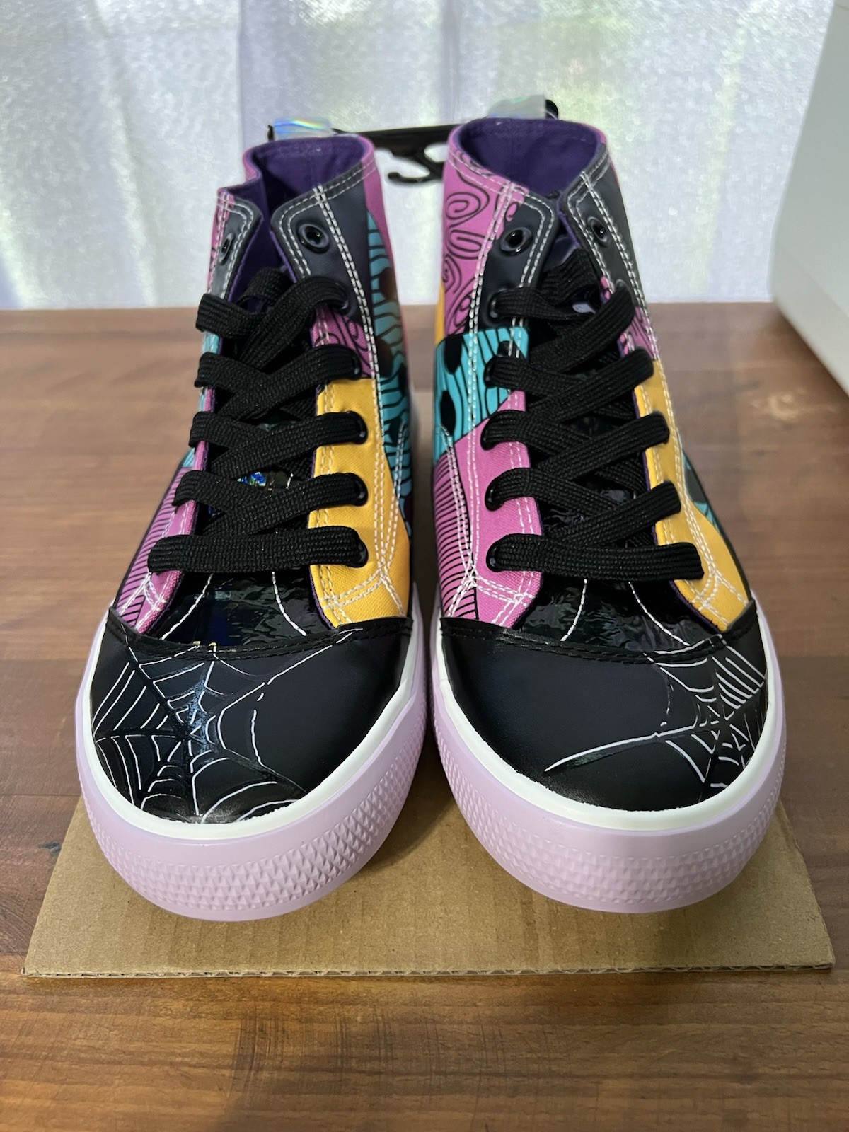 Disney Womens Size 7 The Nightmare Before Christmas Sneakers High Top Shoes New Disney Womens Size 7 The Nightmare Before Christmas Sneakers High Top Shoes New