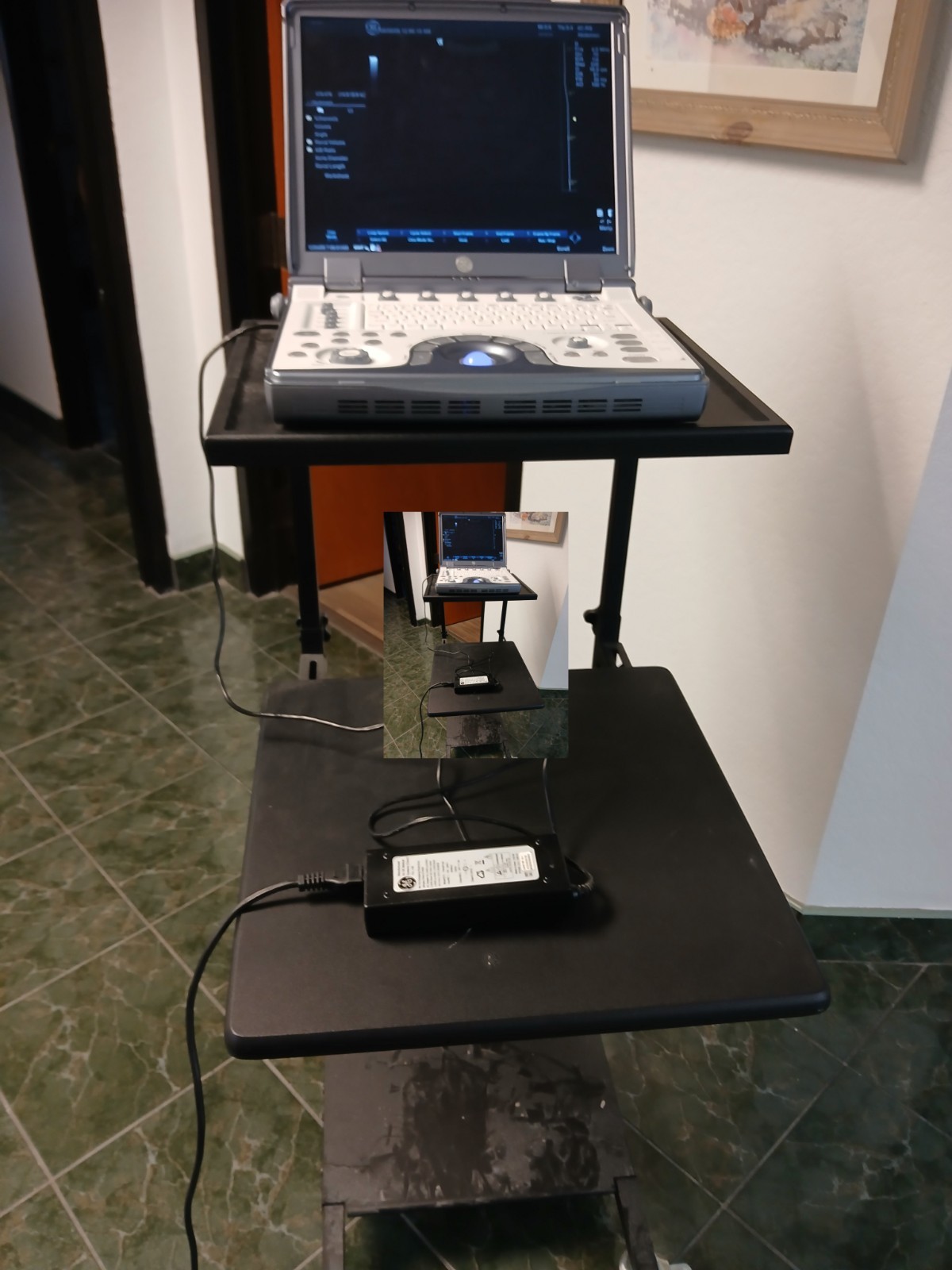 2007 GE LOGIQ i Portable Ultrasound System With 1-4 probes, cart, printer, Cd. 2007 GE LOGIQ i Portable Ultrasound System With 1-4 probes, cart, printer, Cd.