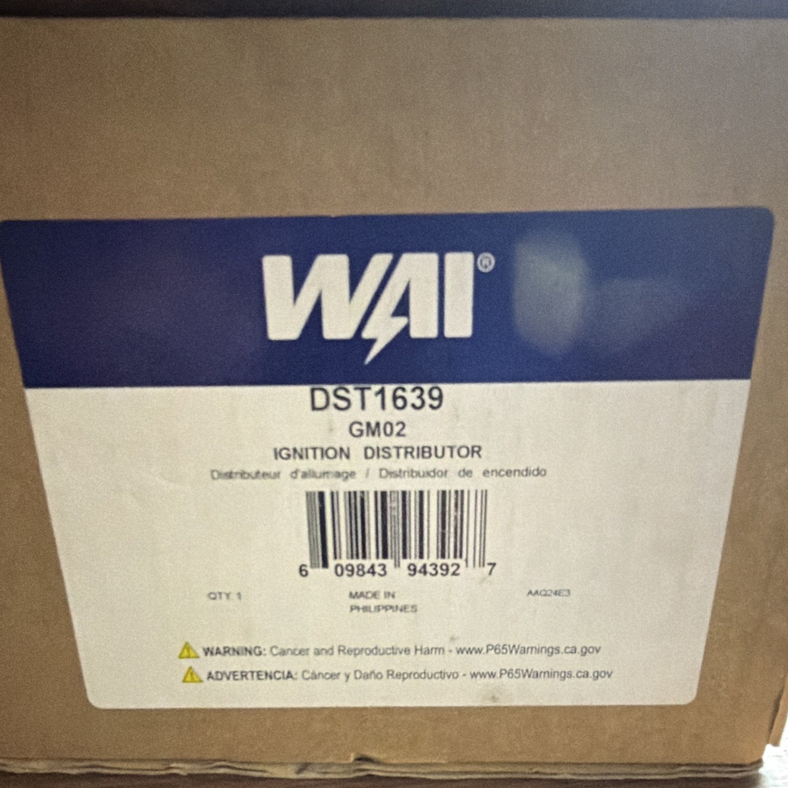 WAI Global Distributor - New - DST1639