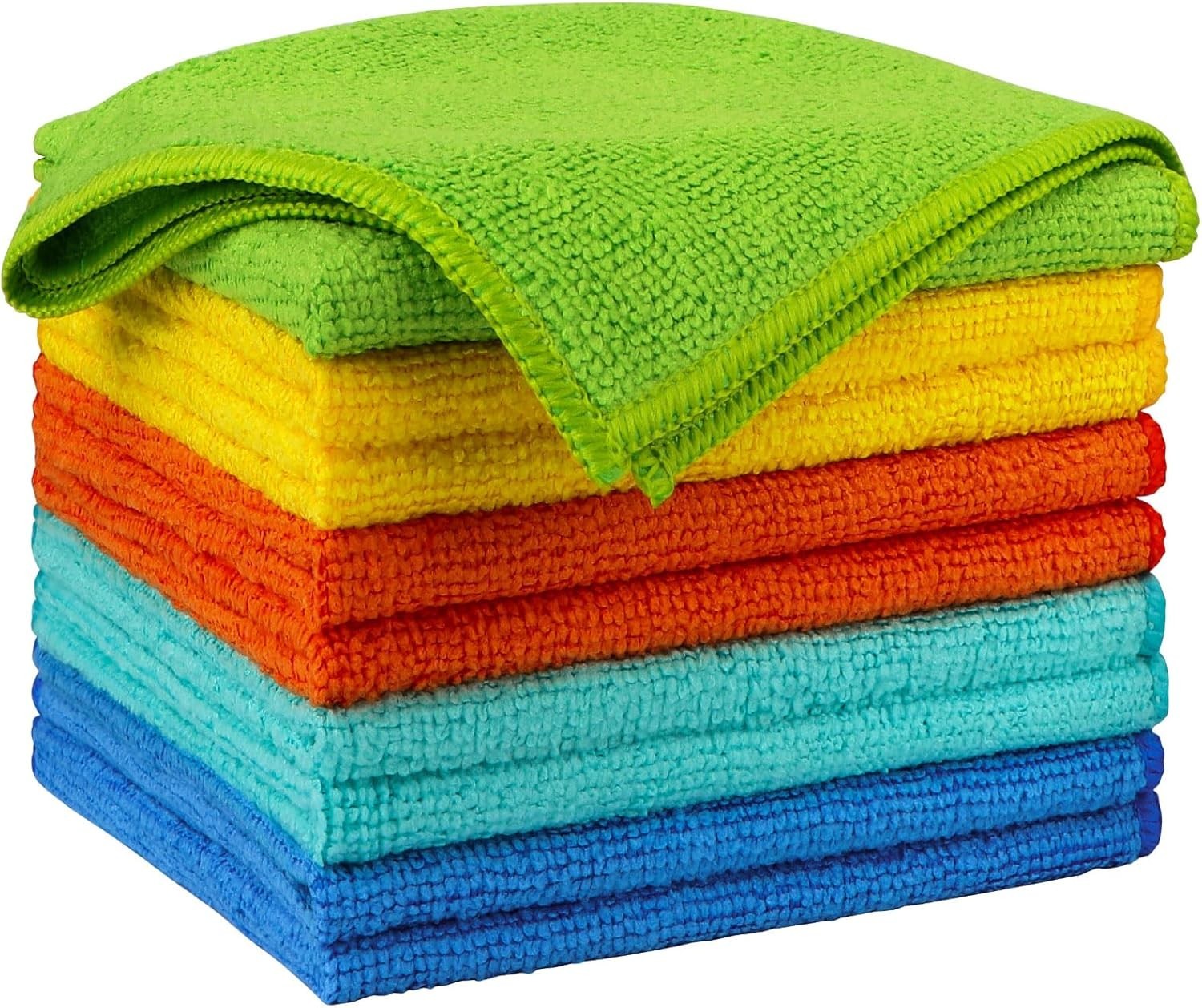 Microfiber Cleaning Cloth Set of 150 Towel Rag Car Polishing Detailing NoScratch