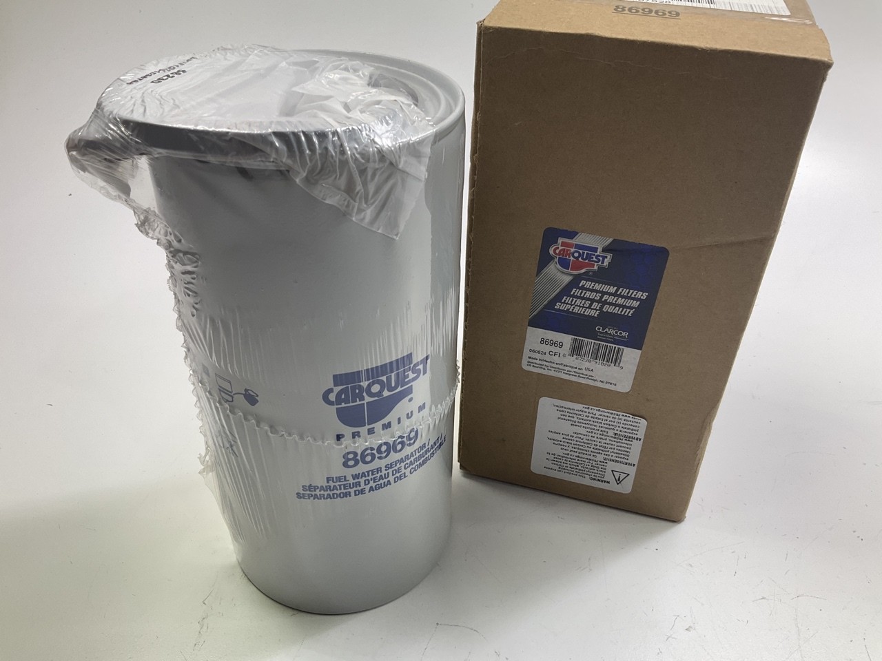 Carquest 86969 Fuel Filter - Replacement For John Deere RE532952, RE539465