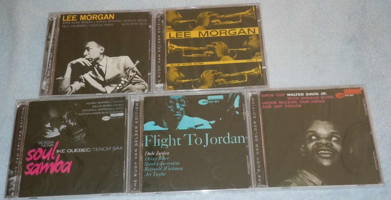 5 NEW Jazz Blue Note CDs Lee Morgan Walter Davis Jr Duke Jordan Ike Quebec
