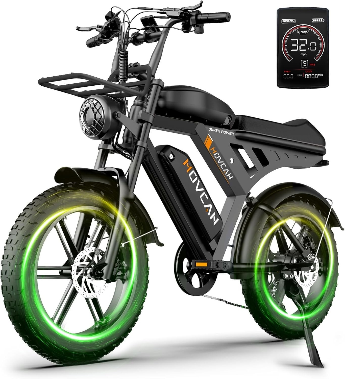 MOVCAN V30MAX 1500W 32mph 48V 31.2Ah 20\