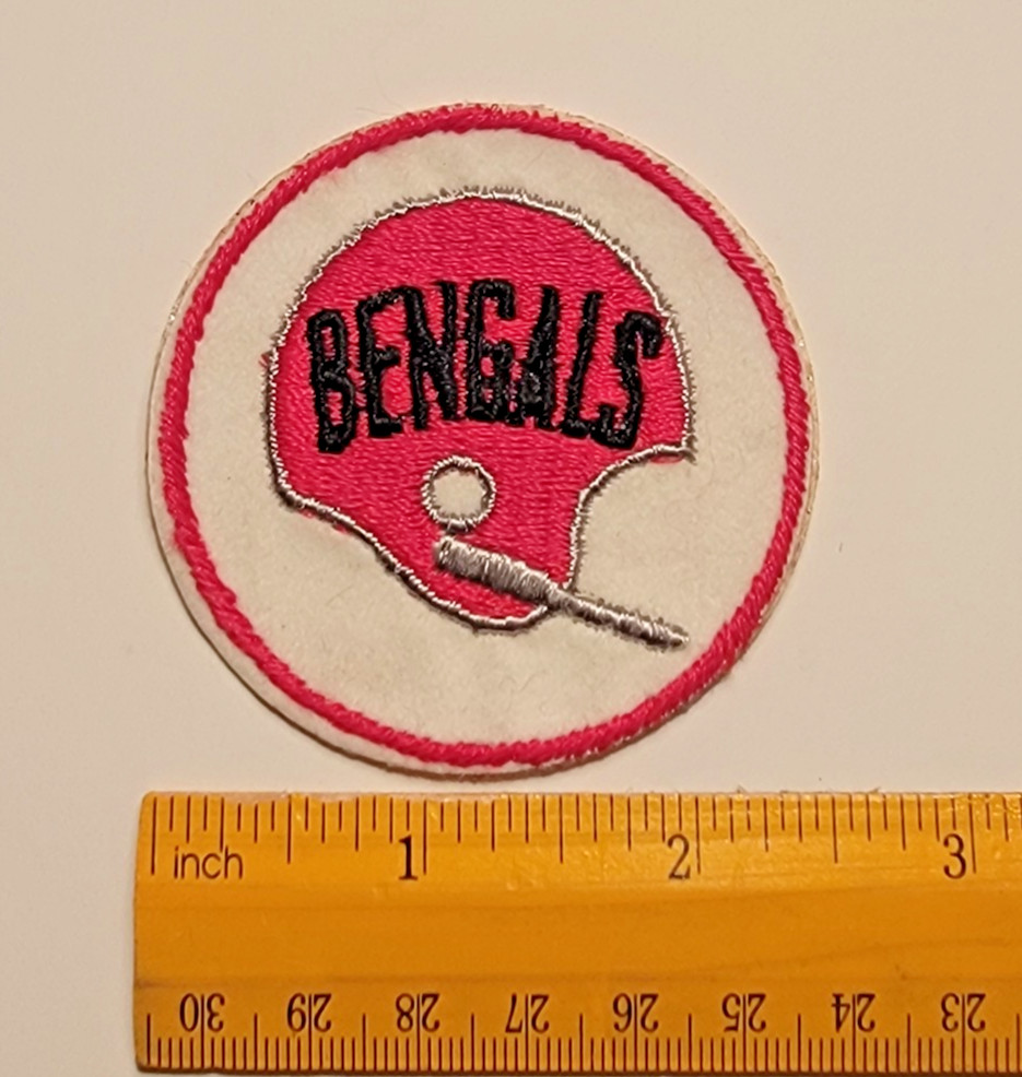 Vintage original 1970s NFL Cincinnati Bengals Patch 2.5\