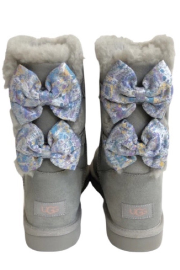 UGG Bailey Bow Abstract Splatter Boots UGG Bailey Bow Abstract Splatter Boots
