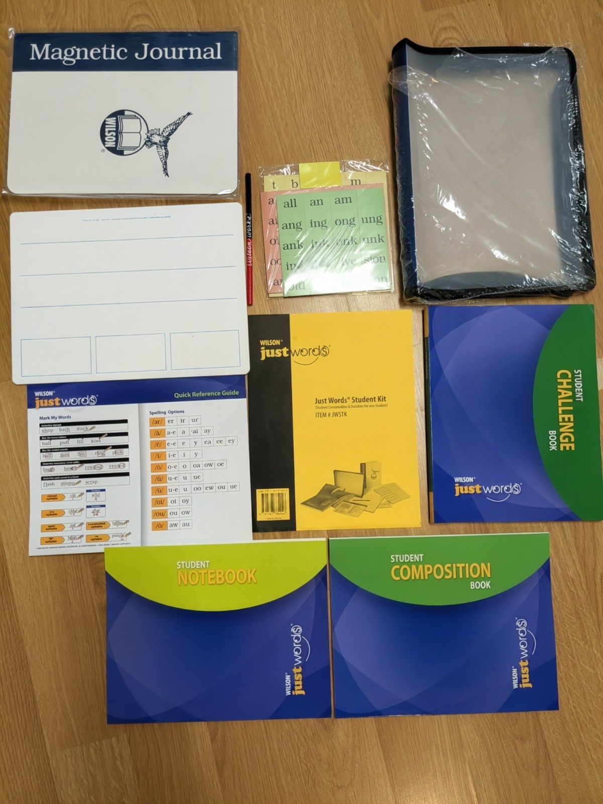 Just Words Student Kit - Brand New Sealed - SKU: JWSTK UPC CODE: 978156778404 Just Words Student Kit - Brand New Sealed - SKU: JWSTK UPC CODE: 978156778404