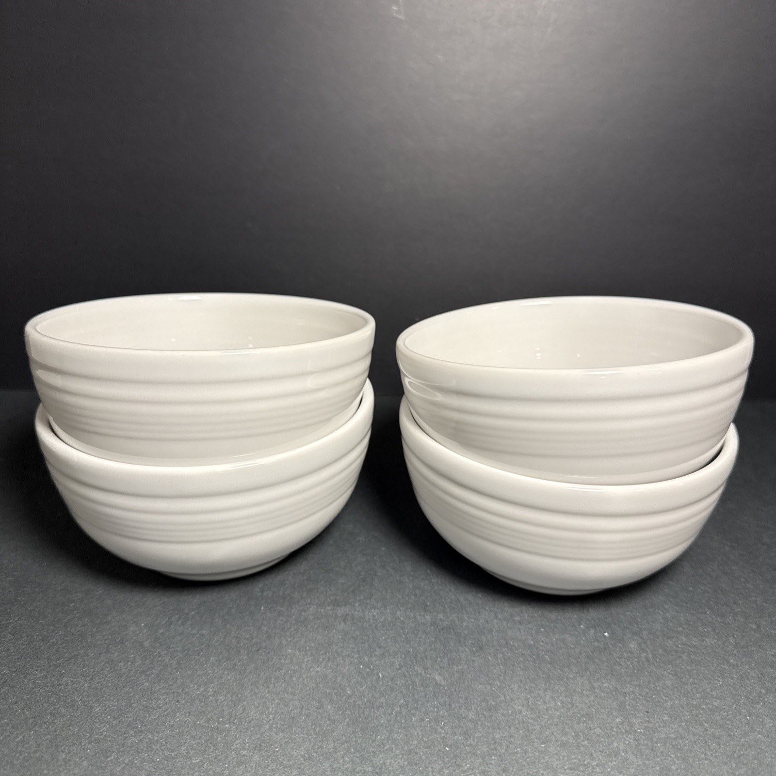 HOMER LAUGHLIN FIESTA WARE Bistro Bowl 22 OZ. Set Of 4 EUC