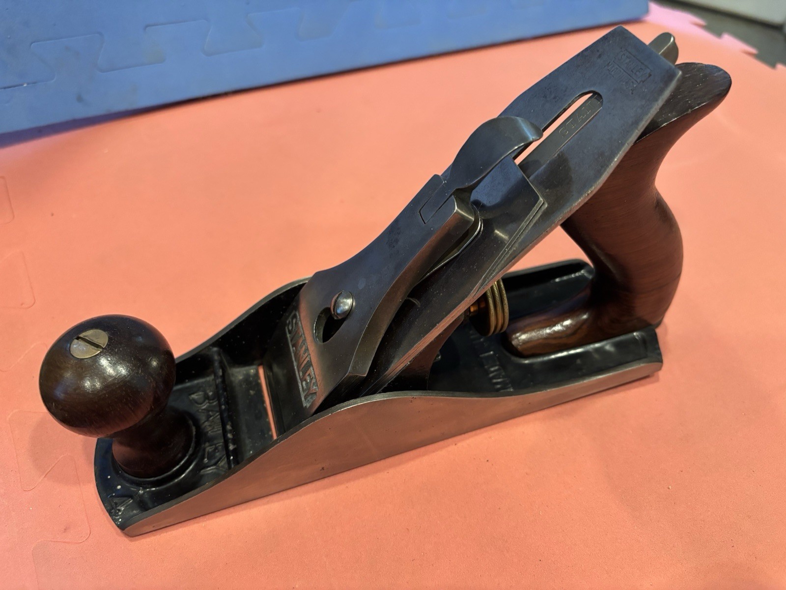 Stanley No 4 Type 16 Plane Smooth Bottom Great Condition 80 Yrs Old Stanley No 4 Type 16 Plane Smooth Bottom Great Condition 80 Yrs Old