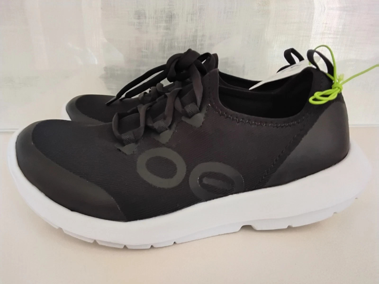 OOFOS OOMG SPORT LS SNEAKERS NEW MEN\'S SIZE 13 BLACK/WHITE