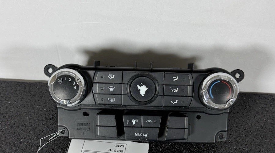 2010-2012 Ford Fusion Heater AC Climate Temperature Control 9E5H-19980-AT seepic