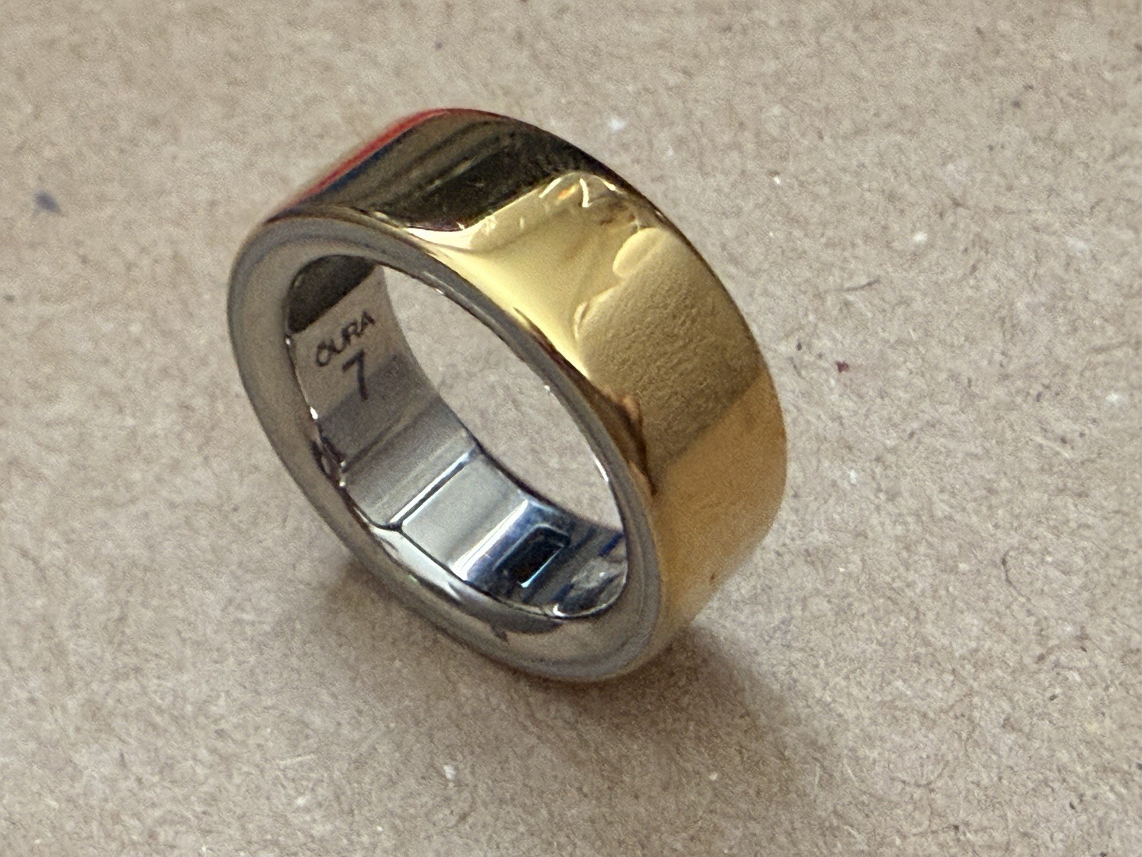 USED/OPENED ORIGINAL OURA Ring Gen 4 Size 7 GOLD -  READ