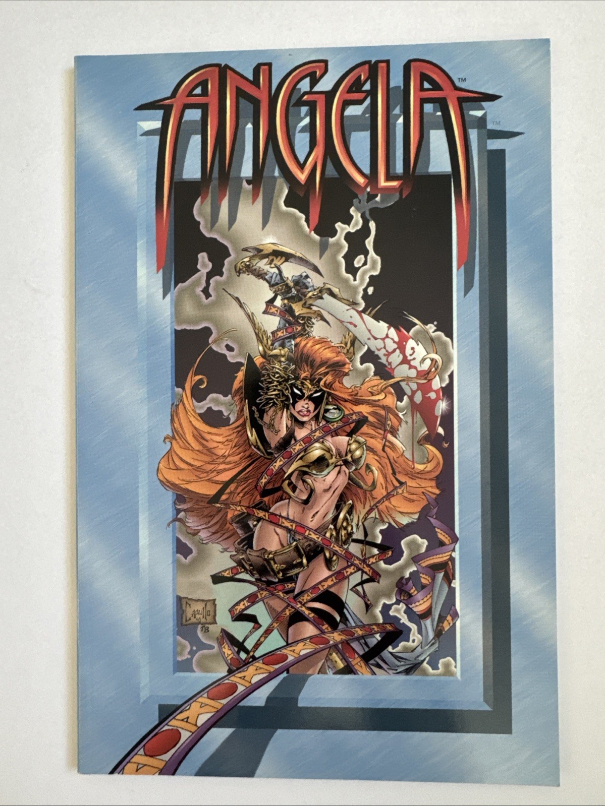 Angela TPB NM- [Image 1995] Neil Gaiman, Greg Capullo