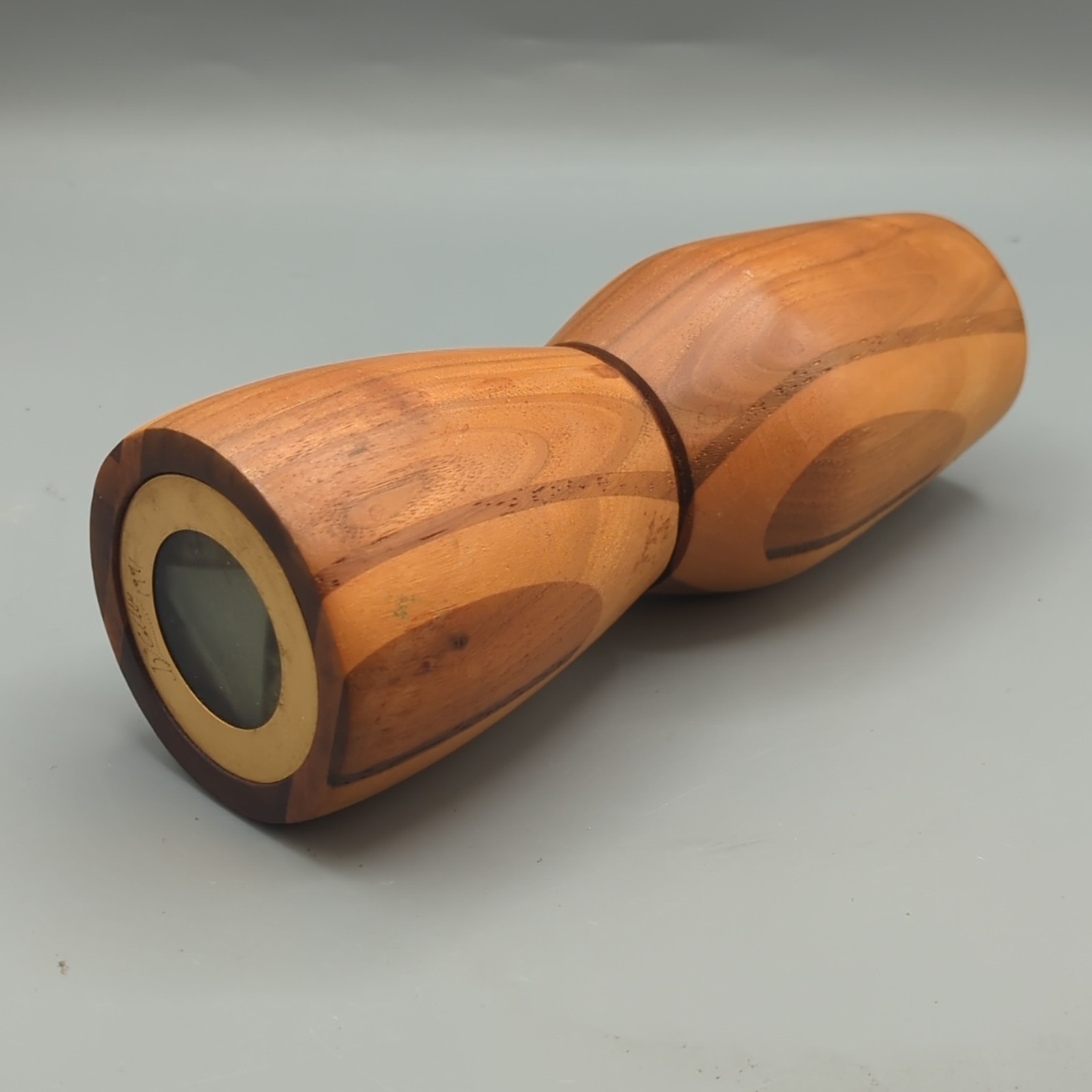 Vintage David Collier 1991 Signed Wood Brass 9\
