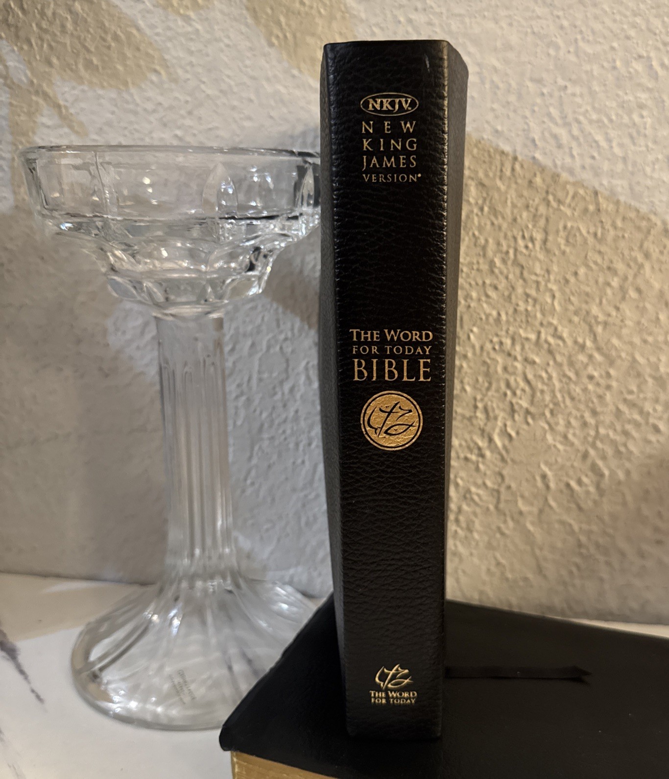 The Word for Today Bible NKJV Chuck Smith Calvary Chapel Genuine Cowhide Leather