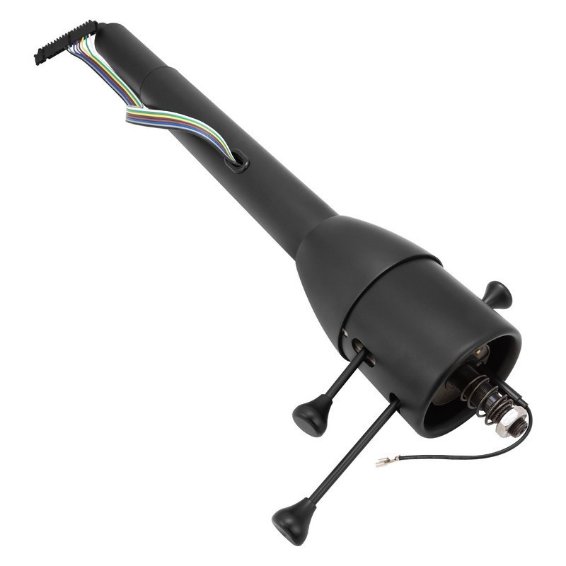 For 1965-66 Impala Caprice Collapsible Tilt Steering Column Floor Shift, Black