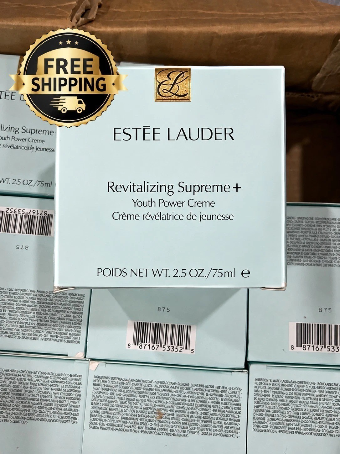 Estee Lauder Revitalizing Supreme+ Youth Power Creme 2.5 oz / 75ml New Sealed Au