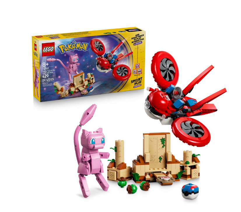 LEGO Pokémon SMART Play: Drone Search for Mythical Mew LEGO Pokémon SMART Play: Drone Search for Mythical Mew