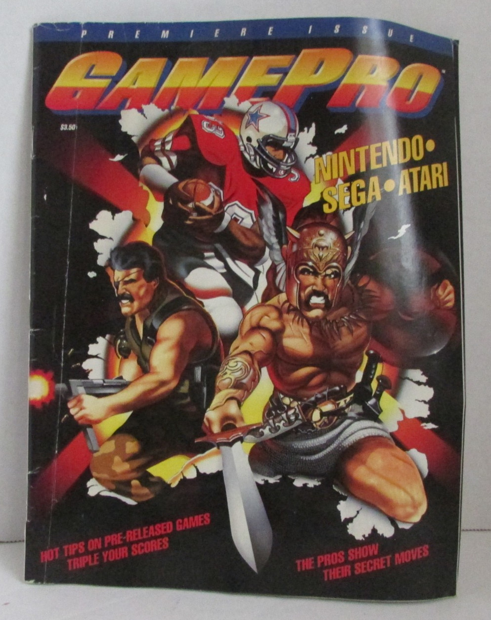 VINTAGE May/June 1989 GamePro Magazine Issue #1 (Premiere Issue) w/Inserts VINTAGE May/June 1989 GamePro Magazine Issue #1 (Premiere Issue) w/Inserts