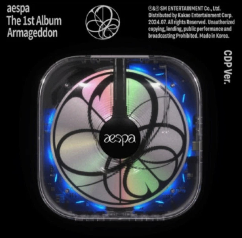 AESPA The 1st Album Armageddon CDP ver. CD Player ver. Excellent condition Kpop