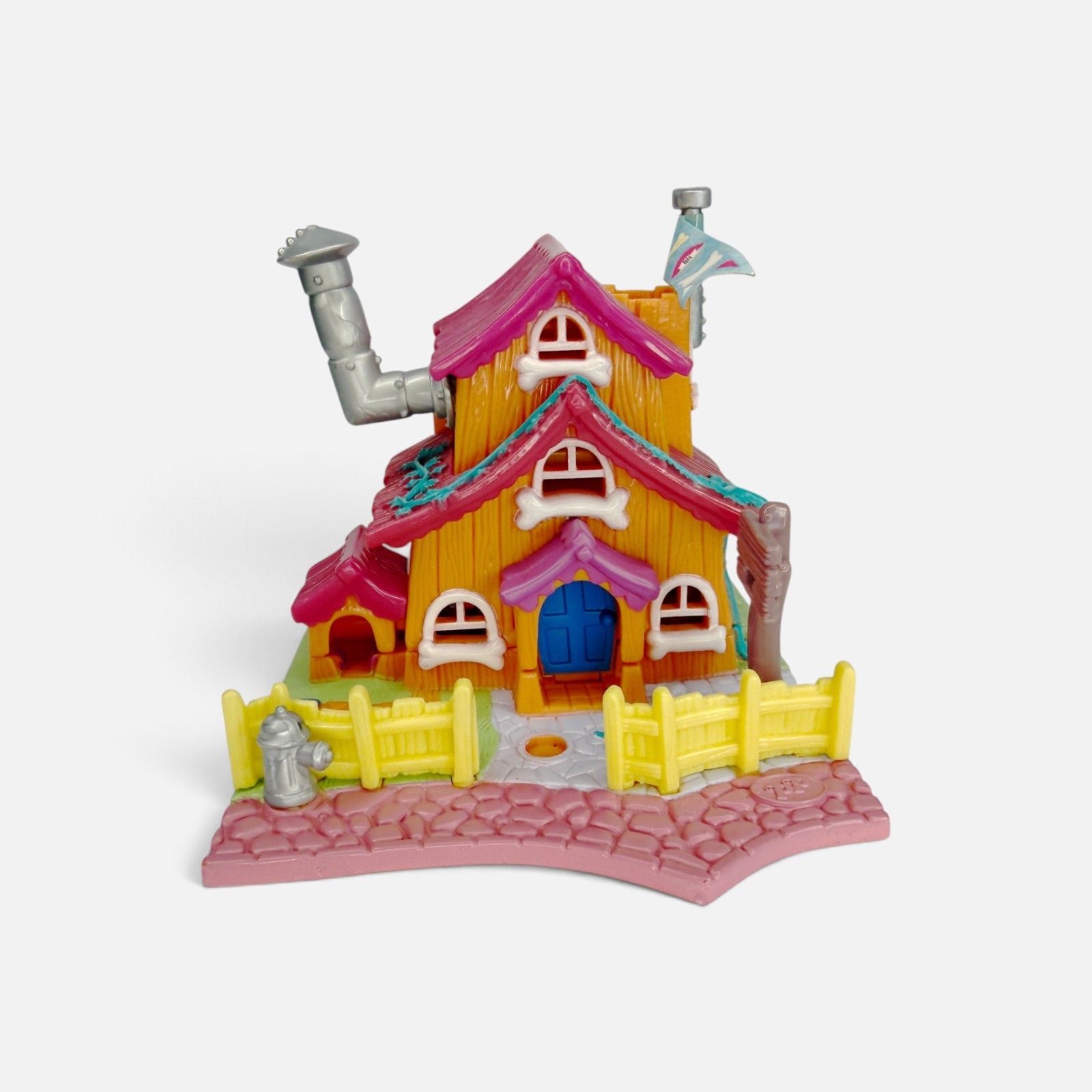 Vintage 1994 Polly Pocket Dog House Bluebird Toys Animal Wonderland With Figures Vintage 1994 Polly Pocket Dog House Bluebird Toys Animal Wonderland With Figures