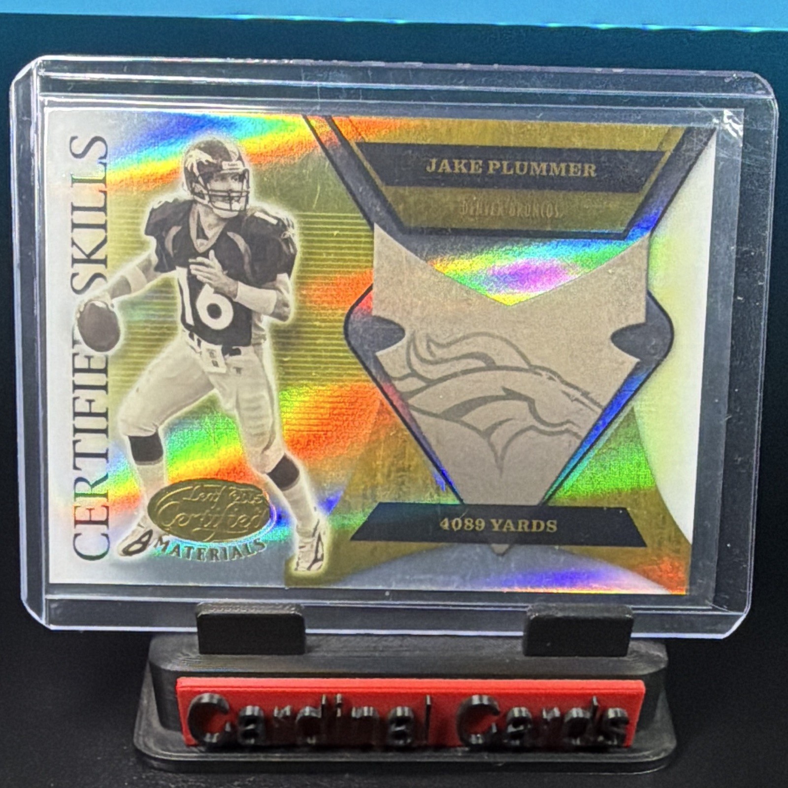 2005 Leaf Certified Materials Certified Skills Jake Plummer CS-4 /50