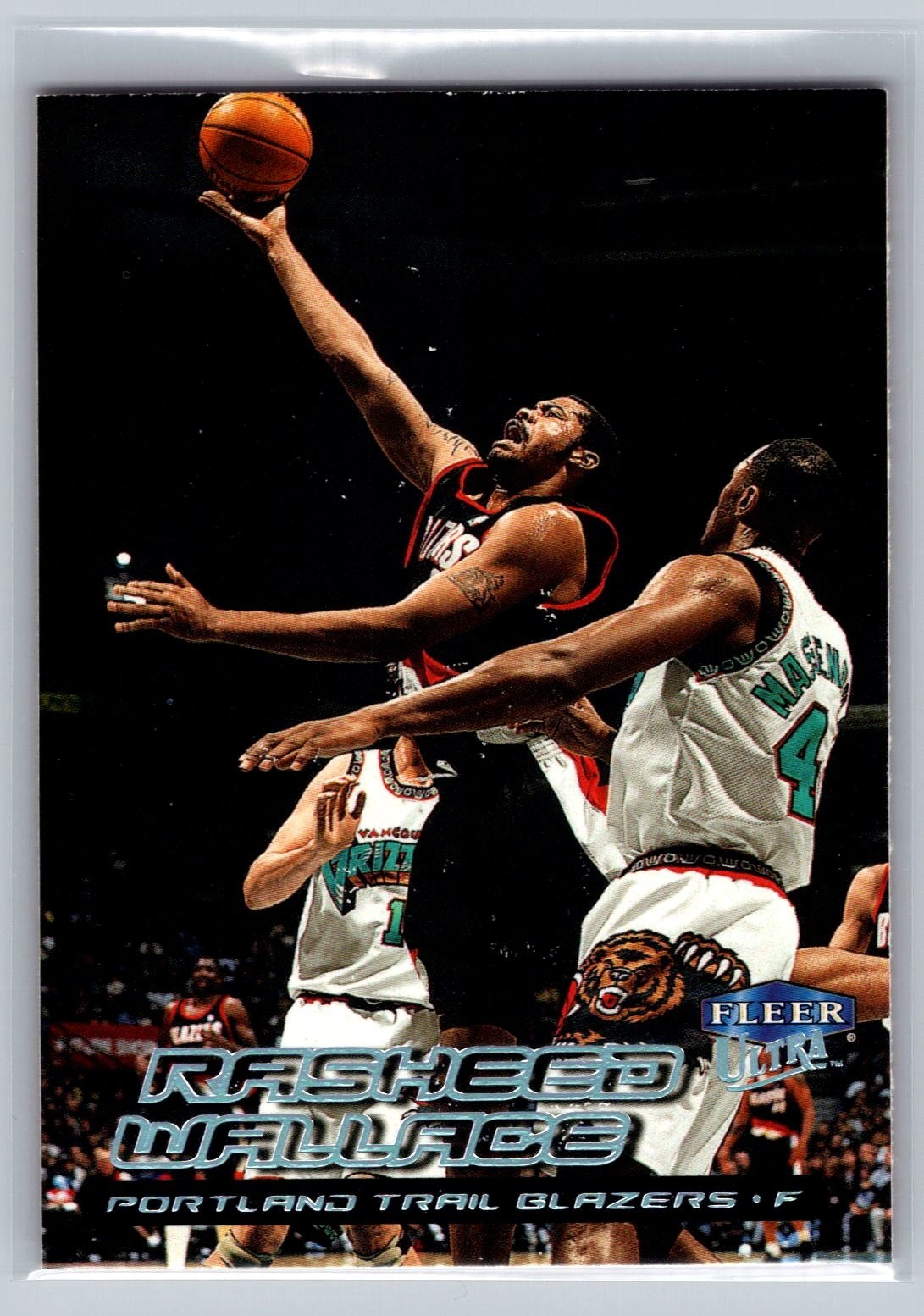 1999-00 Fleer Ultra #118 Rasheed Wallace Portland Trail Blazers