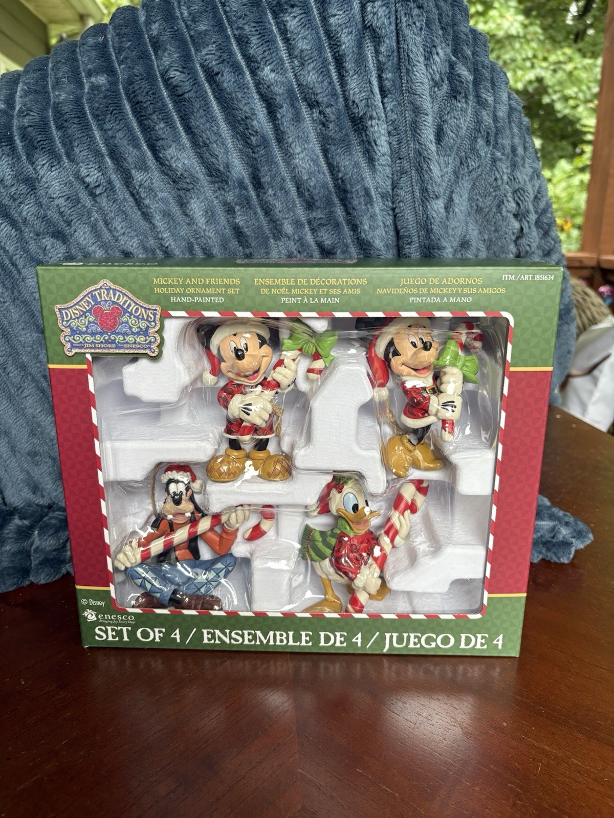 Enesco Disney Jim Shore Mickey & Friends Figurine Ornaments Minnie Goofy Donald Enesco Disney Jim Shore Mickey & Friends Figurine Ornaments Minnie Goofy Donald