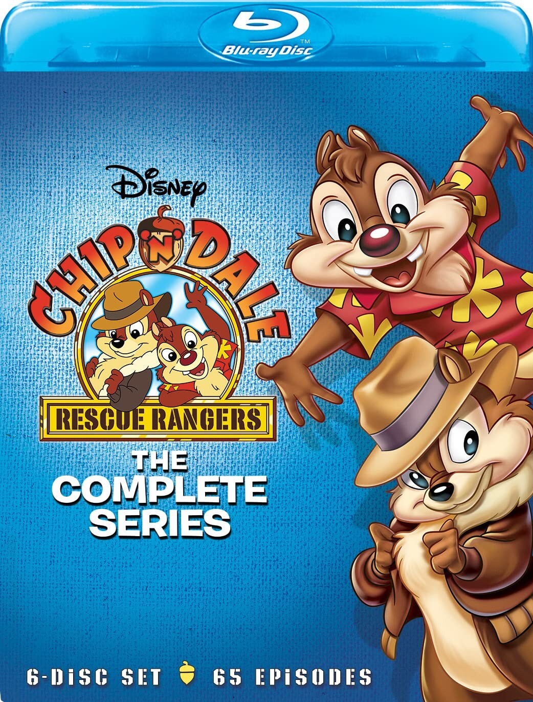 Chip 'n' Dale's Rescue Rangers Complete : 65 Episodes, 6 Disk set - Blu-Ray Chip 'n' Dale's Rescue Rangers Complete : 65 Episodes, 6 Disk set - Blu-Ray