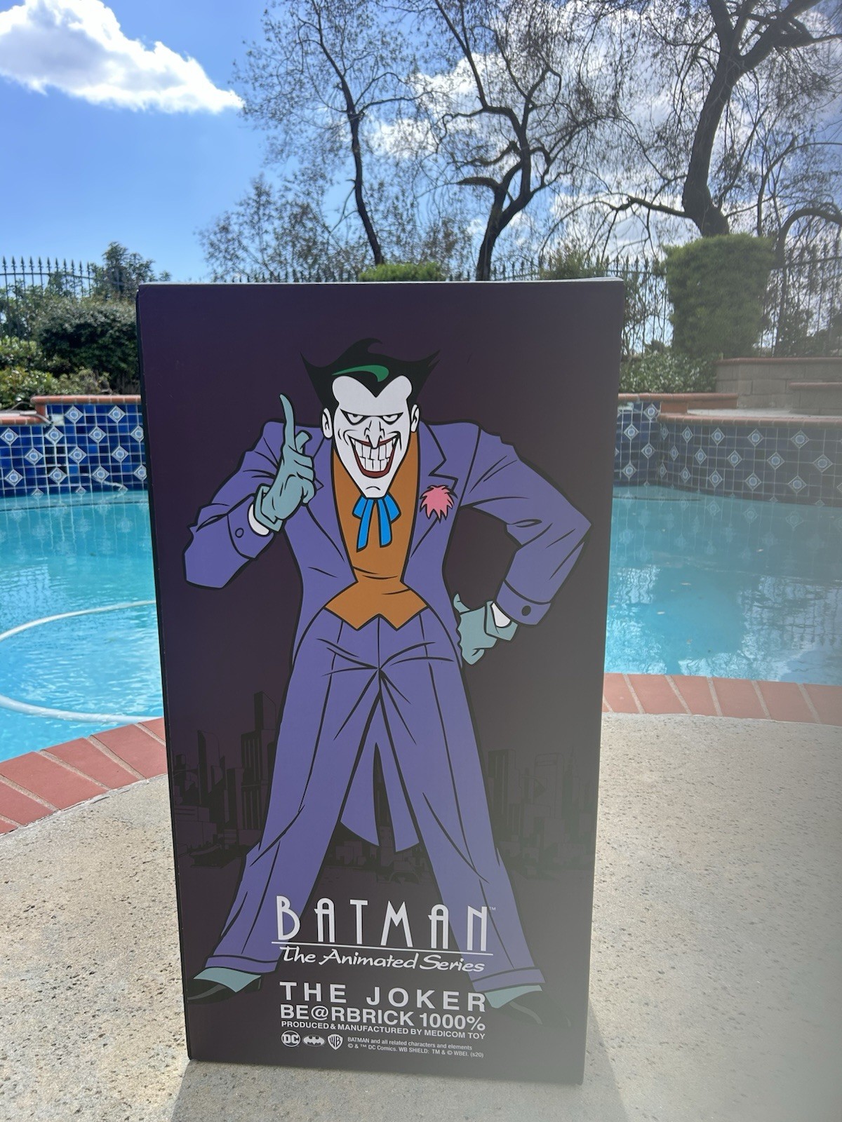 Medicom Toy The Joker Batman BE@RBRICK 1000% Collectible Art Toy