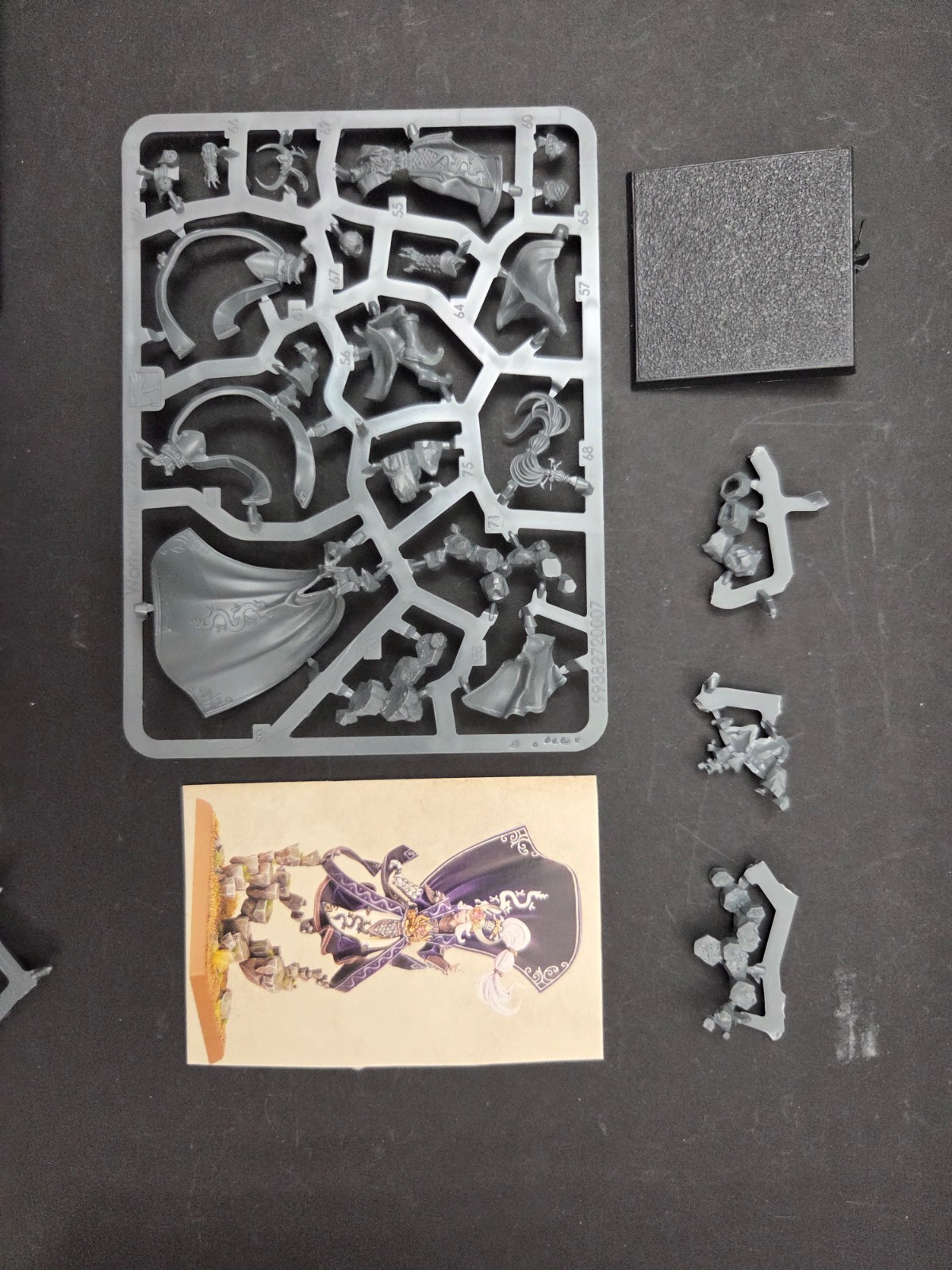 Miao Ying human form Old World Grand Cathay Warhammer Shugenja floating Wizard
