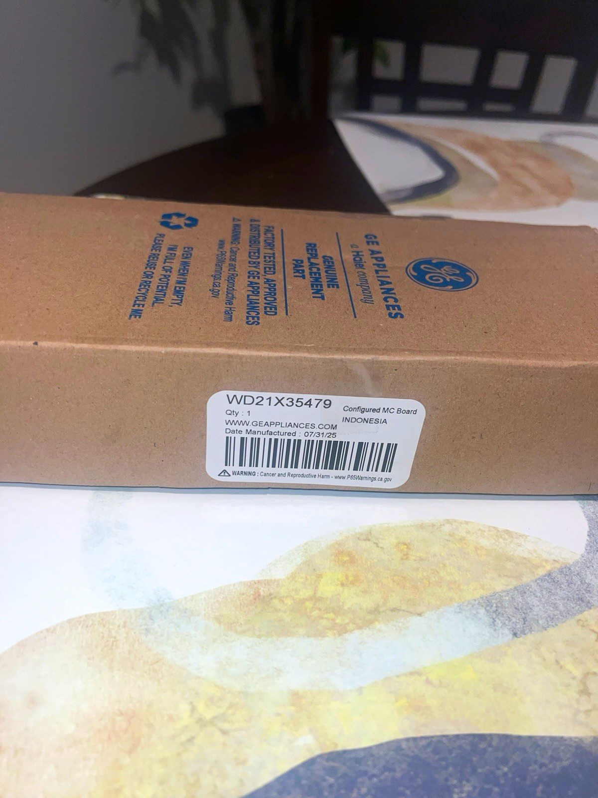 BRAND NEW GE Dishwasher Configured Machine Control Board OEM WD21X35479 BRAND NEW GE Dishwasher Configured Machine Control Board OEM WD21X35479