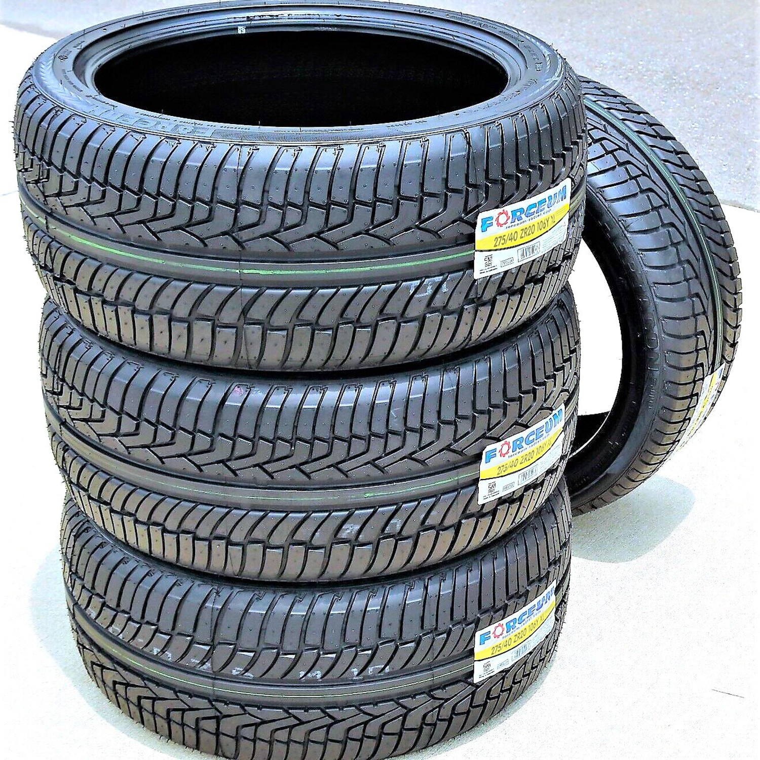 4 Forceum Heptagon SUV 275/40R20 ZR 106Y XL All Season Performance Tires 400AA 4 Forceum Heptagon SUV 275/40R20 ZR 106Y XL All Season Performance Tires 400AA