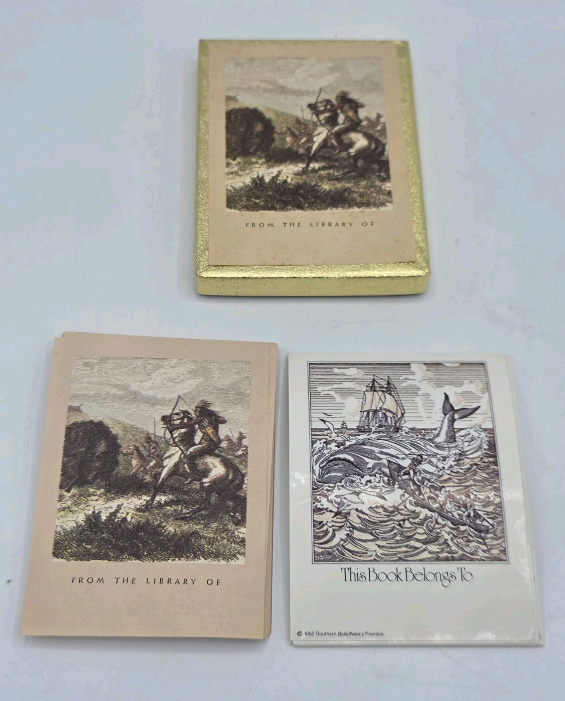 Vintage Antioch Book Plates 50 Native American + 19 Ocean Scene Vintage Antioch Book Plates 50 Native American + 19 Ocean Scene