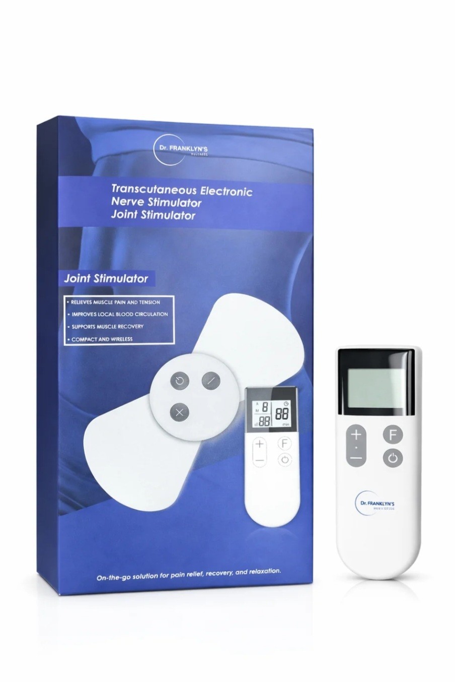 Dr. Franklyn\'s Electrical Muscle C Joint Stimulator (Wireless TENS/EMS Device)