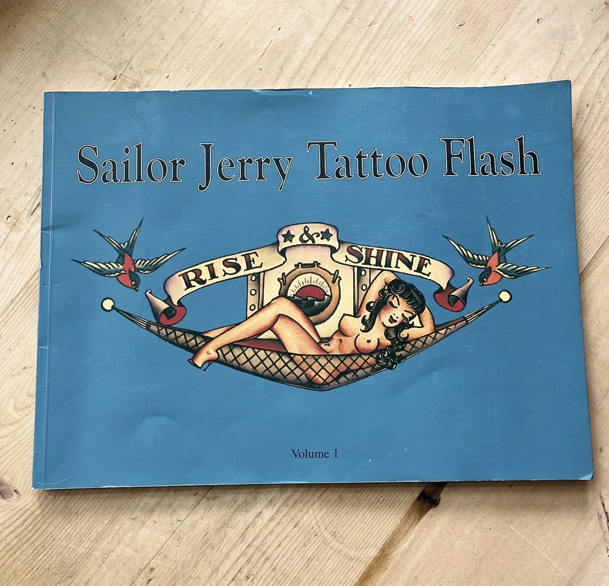 RARE Sailor Jerry Tattoo Flash Vol 1 Illustrated Paperback Hardy Marks 2007