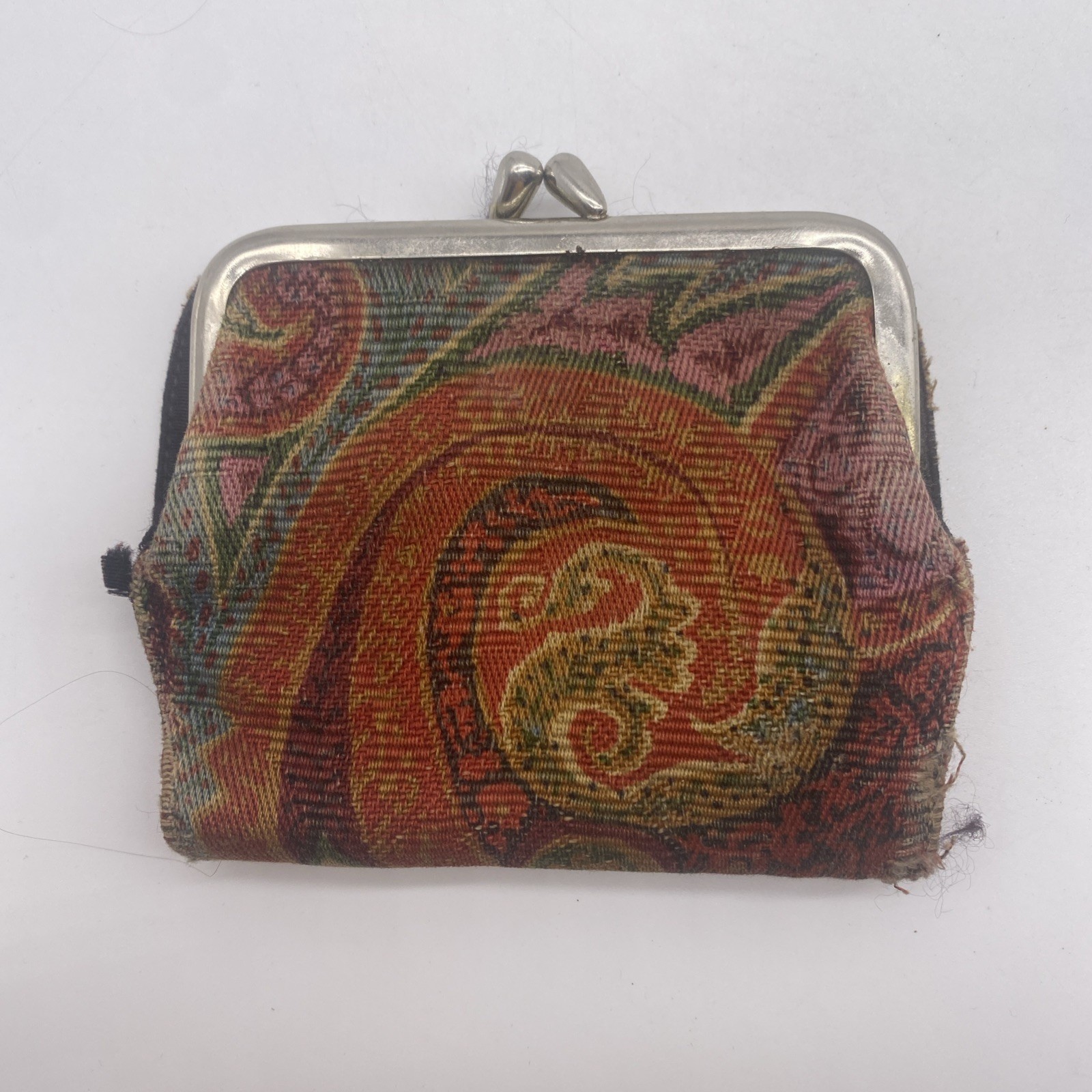 Antique 1930s Bond Street Kayser Wisp On Coin Purse Womens Fashion