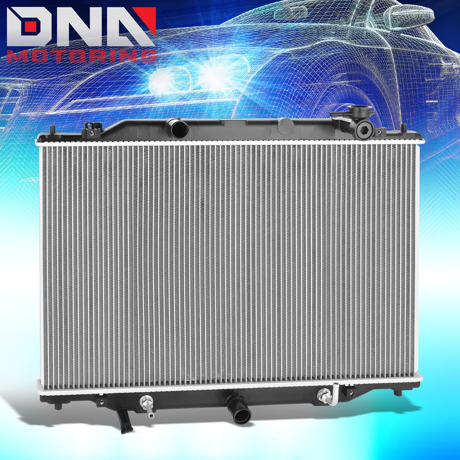 For 2016-2021 Mazda CX-9 Cooling Radiator Assembly OE Style Aluminum Core 13621