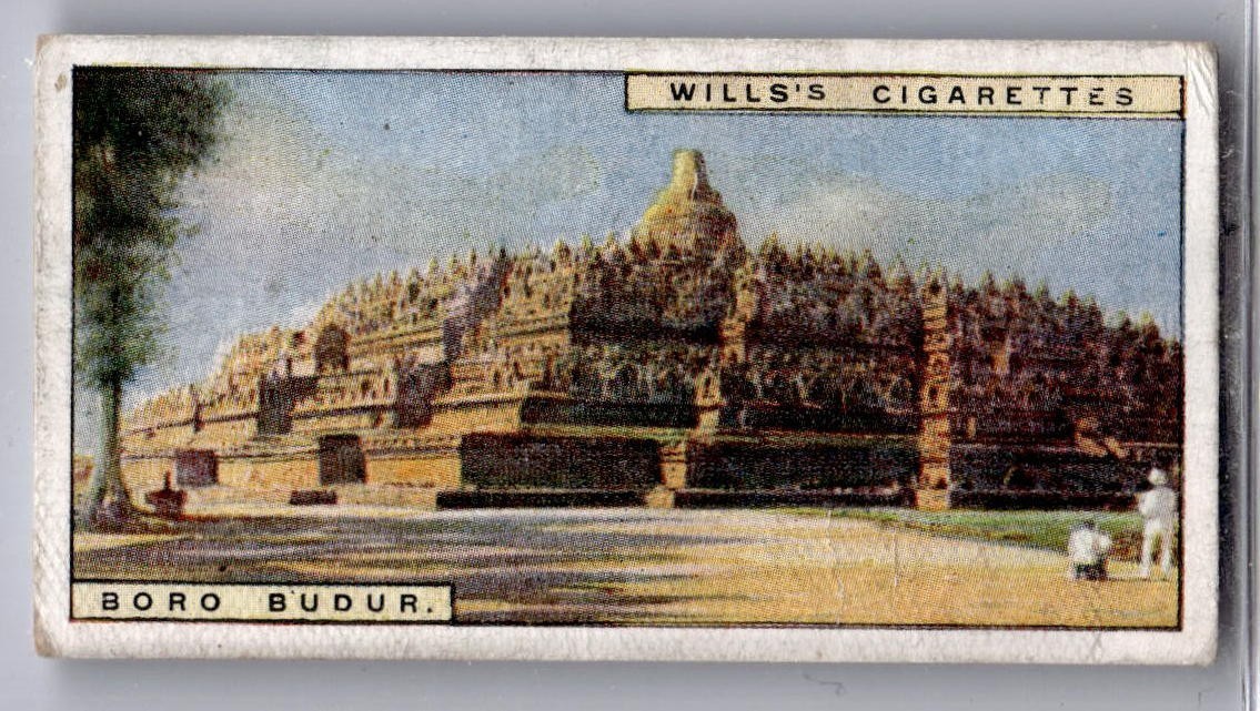 1926 Wills's Wonders of the Past Tobacco Card #31 Boro Budur