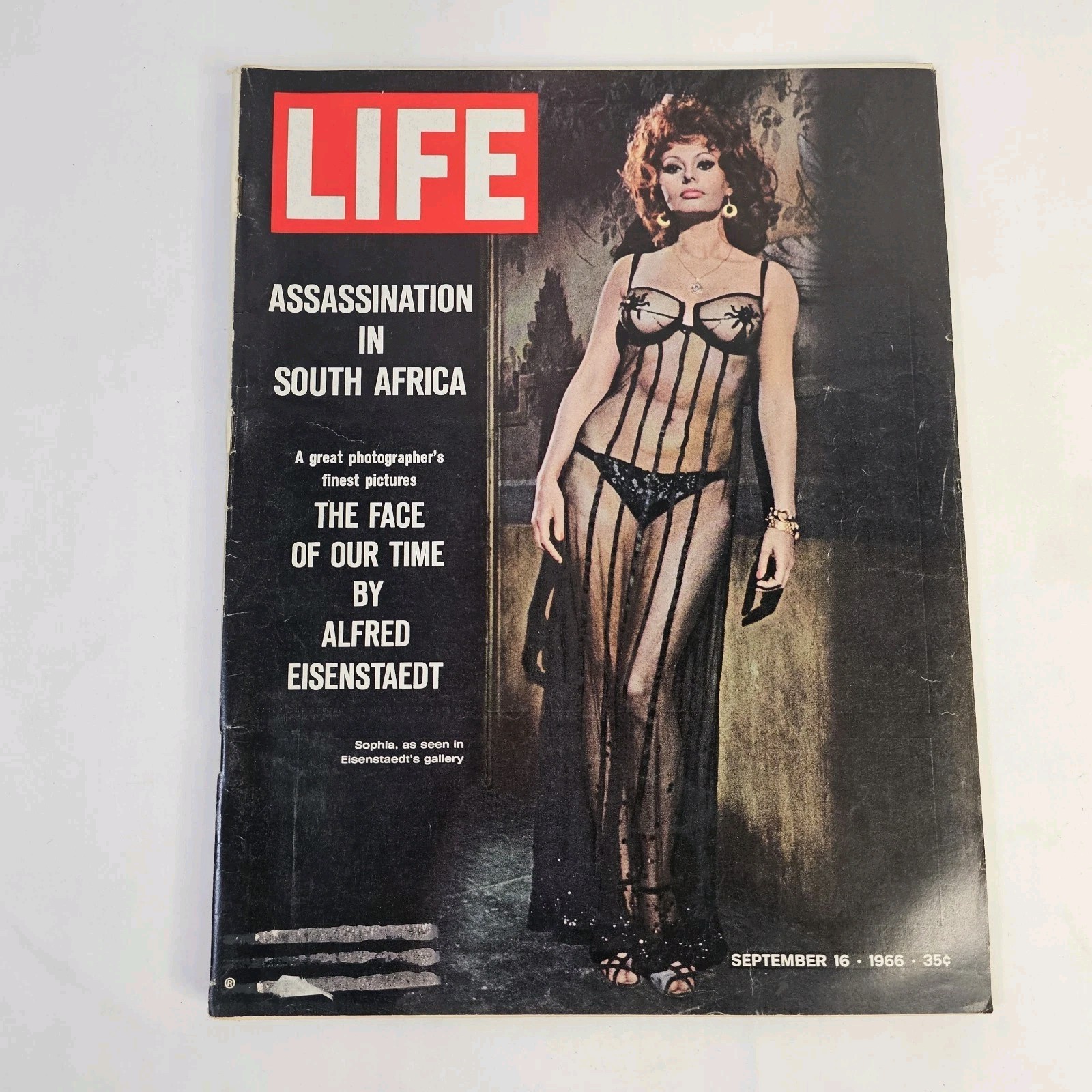 Life Magazine September 16 1966 Sophia Loren South Africa Assassination Verwoerd Life Magazine September 16 1966 Sophia Loren South Africa Assassination Verwoerd