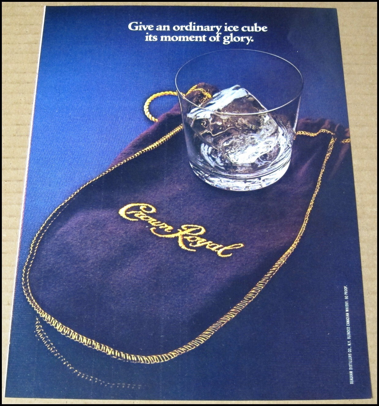 1981 Crown Royal Canadian Whisky Print Ad 8\